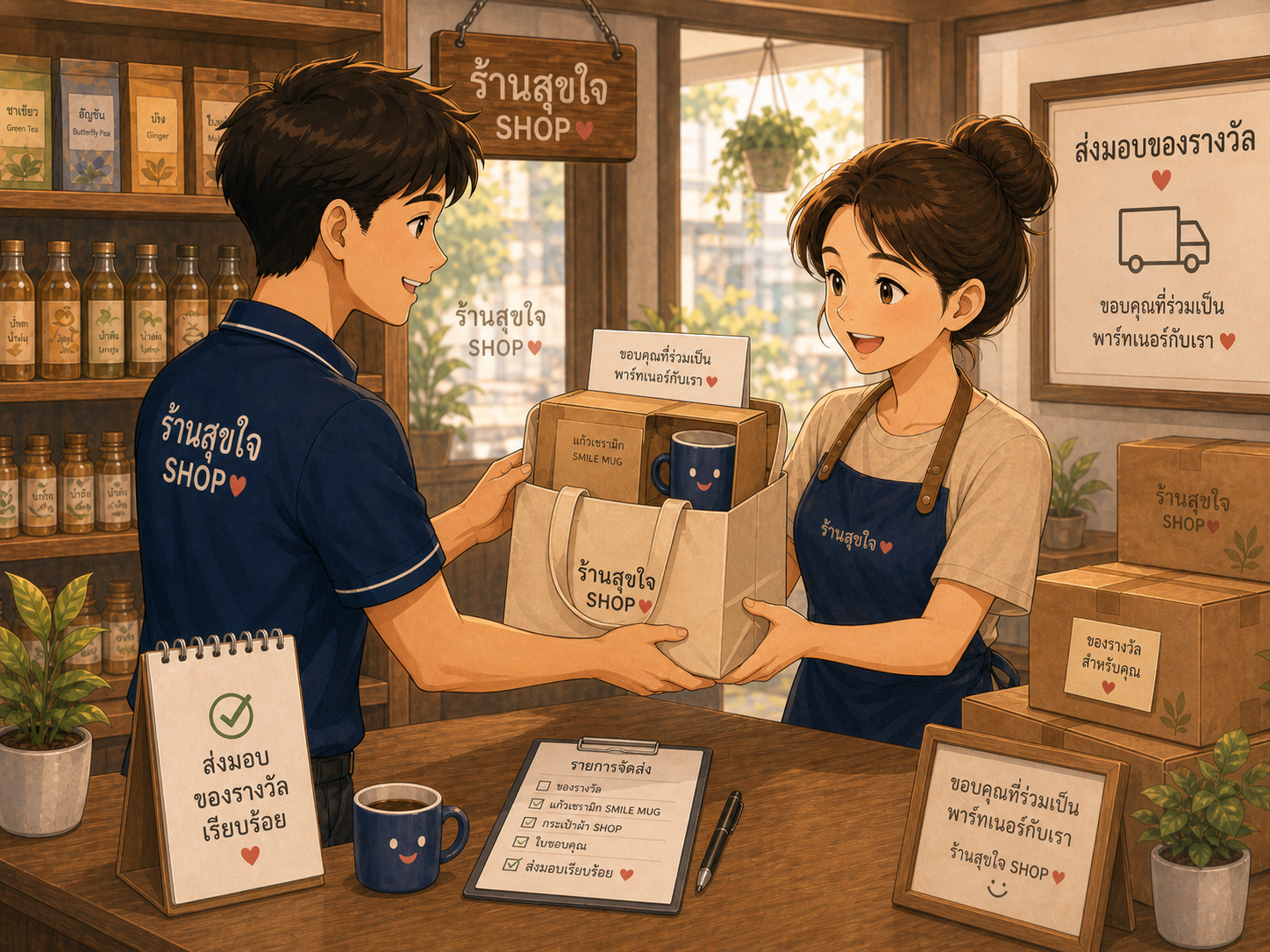 ShopPoint Rewards ระบบสะสมแต้มร้านค้าและแลกของรางวัล
